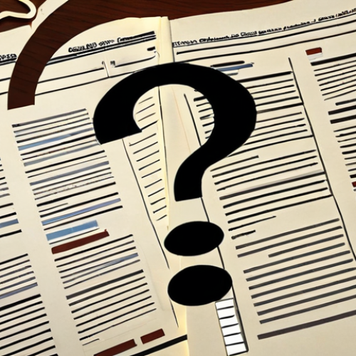 **

"Abstract concept art depicting a complex, interconnected web representing a DAO, overshadowed by a question mark formed by legal documents. Emphasize the uncertainty around legal liabilities and responsibilities of DAO members and managers."

**